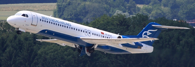 Montenegro Airlines puts four Fokker 100s up for sale