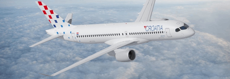 Croatia Airlines to lease all A220s, talks with Ljubljana