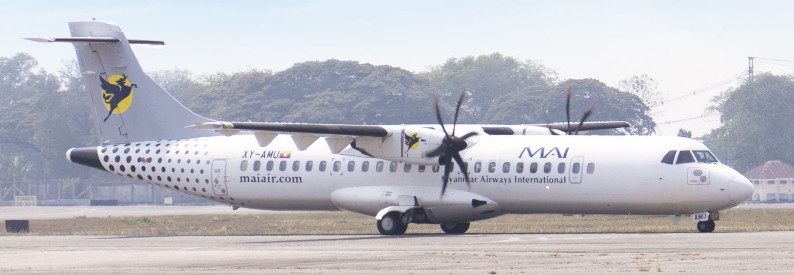 Myanmar Airways Int'l adds first ATR72