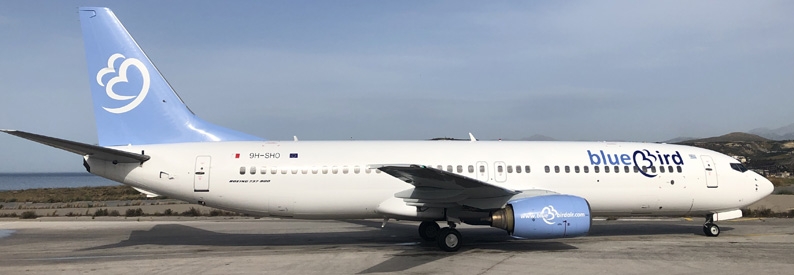 Greece’s BlueBird Airways adds wet-leased B737