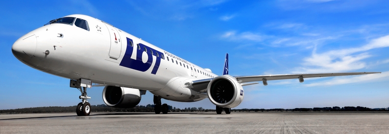 LOT Polish Airlines schedules E195-E2 debut